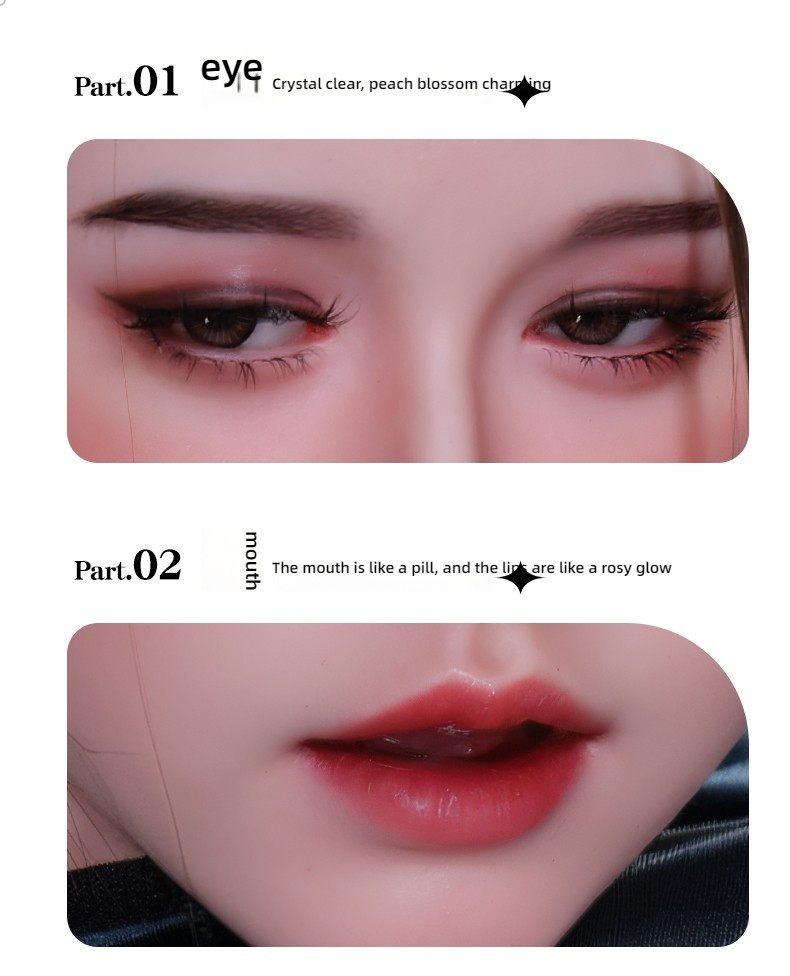 Physical Doll Faint Yellow Ermis Nianjiao (G023) (158cm Silicone Head Hair Transplant+Oral Love+Private Clamping+Sound P