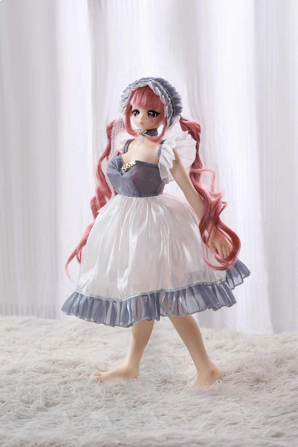 Physical doll 60cm all silicone figurine cute/creamy/Sarah/Sherry/Cherry (note figurine name when placing order)