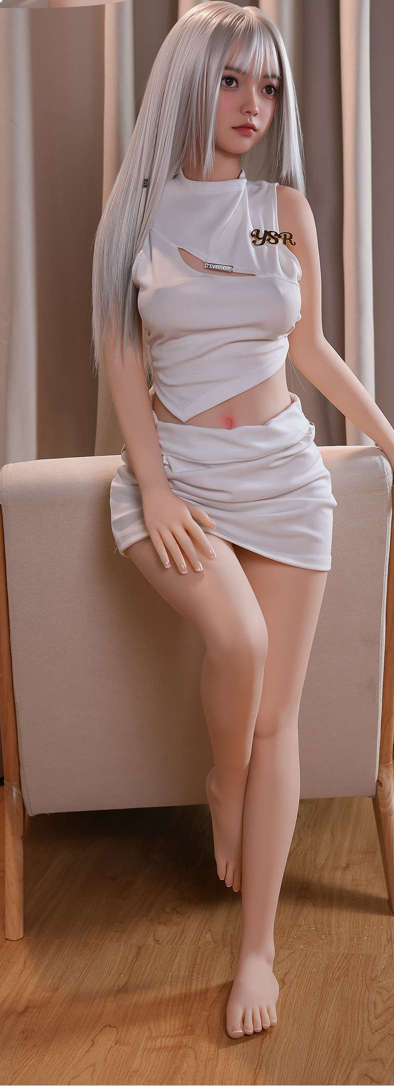 Solid Doll Pure Love Girl - Zhixue (G064-Y20) (148 Leather Pattern Silicone Head Hair Transplant+Sound+Heating)
