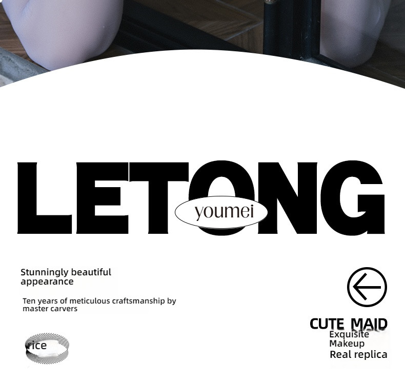 Mengmeng Maid - Letong (G096-Y9) Solid Doll 158cm Silicone Head Hair Transplant+Oral Love+Vocalization+Heating+Private A