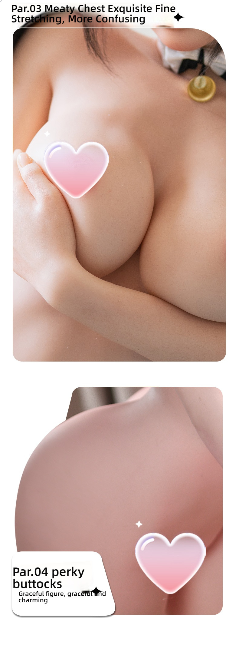 Mengmeng Maid - Letong (G096-Y9) Solid Doll 158cm Silicone Head Hair Transplant+Oral Love+Vocalization+Heating+Private A