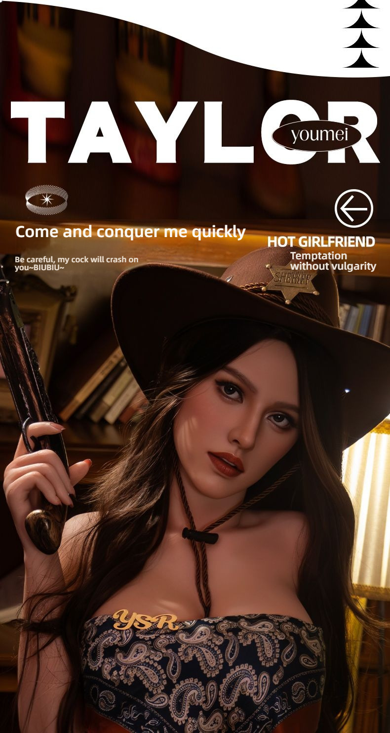 Hot Girlfriend - Taylor (G069-Y17) Solid Doll 158cm Silicone Head Hair Transplant+Voice+Heating