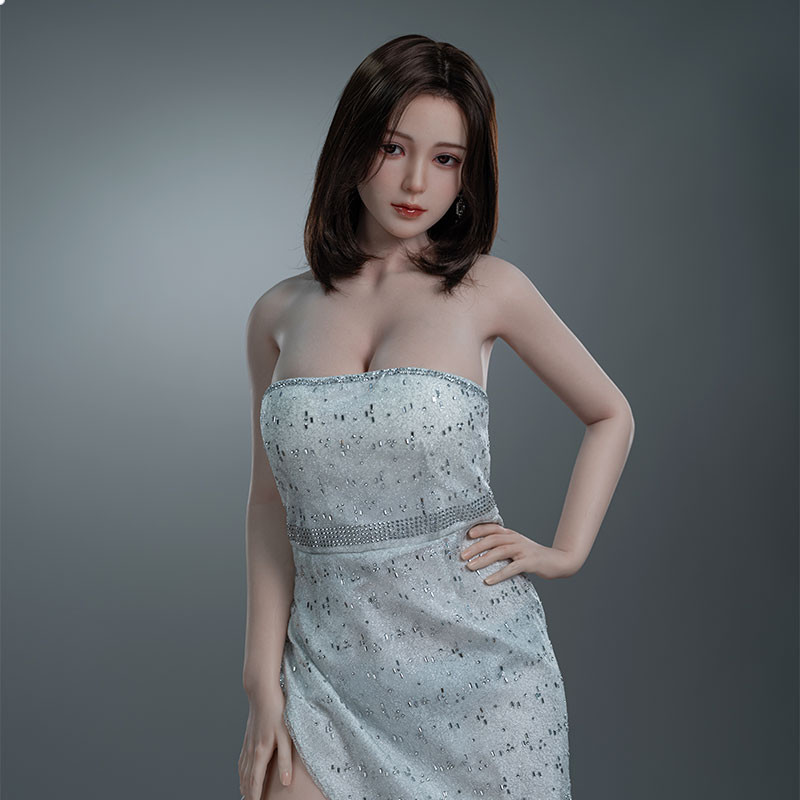 High end wax figure craftsmanship, solid doll collection album, premium silicone head+159cm+jelly chest+voice+wax figure