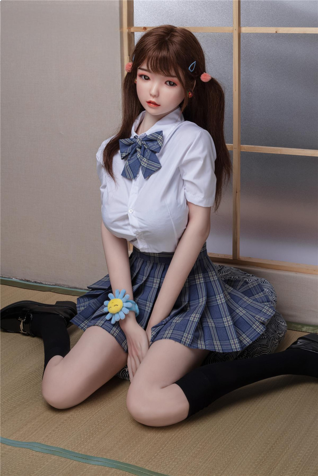 High end wax figure craftsmanship, solid doll collection album, premium silicone head+159cm+jelly chest+voice+wax figure