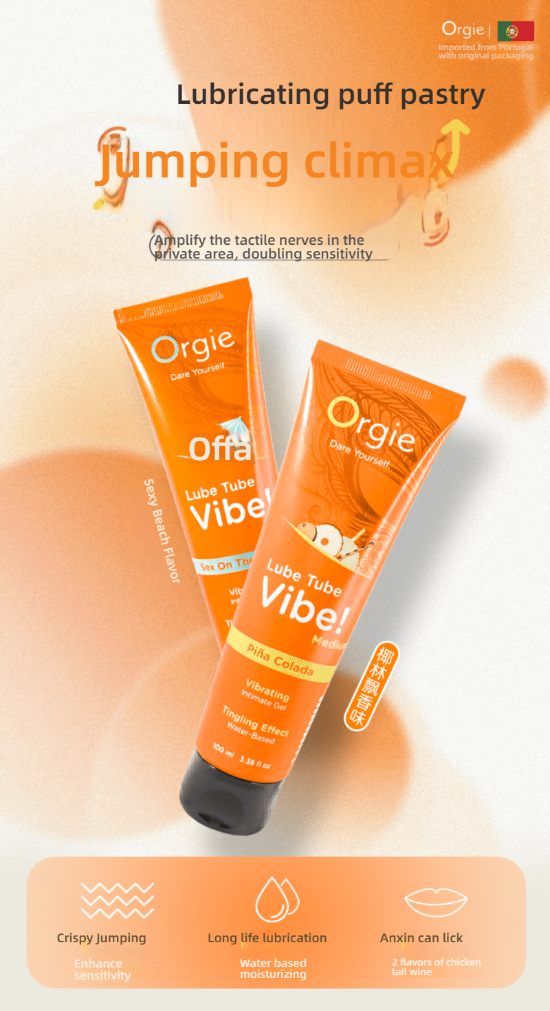 Orgie Portugal Imported Crispy Jumping Lubricant 100ml