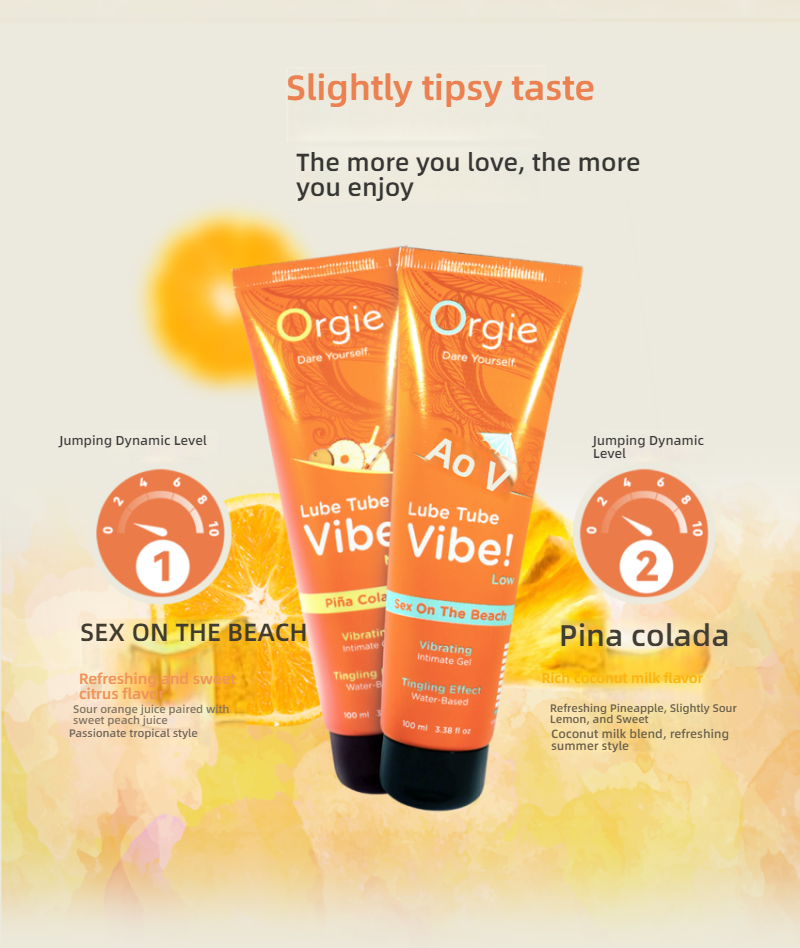 Orgie Portugal Imported Crispy Jumping Lubricant 100ml