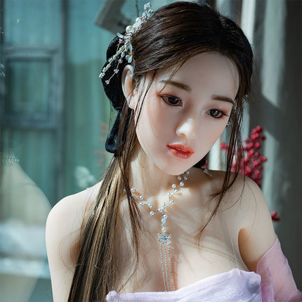 [Direct Drop 2000] Chao Ying Ancient Costume Butterfly Hair Transplant with Silicone Head and Skin Simulation Meridian S