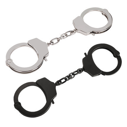 RoomFun restrained alloy handcuffs black