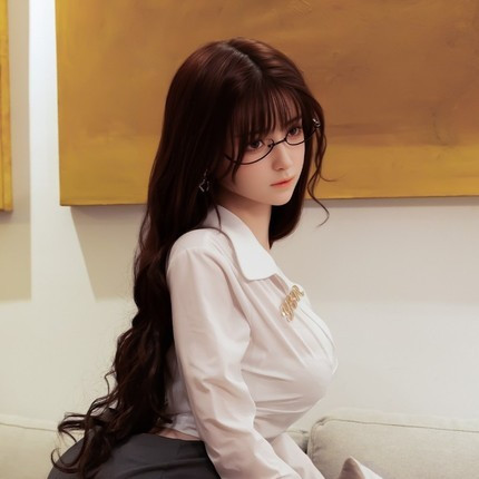 Pure Desire Girlfriend - Xiwei Silicone Hair Transplant 158cm Solid Doll G076 (Mouth Love+Mouth Love Sucking+Sound+Heati
