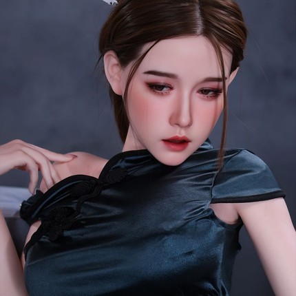 Physical Doll Faint Yellow Ermis Nianjiao (G023) (158cm Silicone Head Hair Transplant+Oral Love+Private Clamping+Sound P